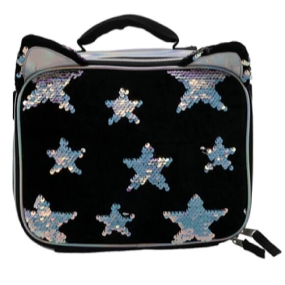 NWT New Accessory Innovations Black Cat 2-Piece Backpack/Lunchbox Set School - Picture 2 of 10